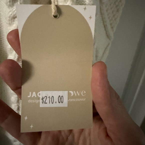 Jackson Rowe Cream Textured Cardigan - Picture 3 of 3